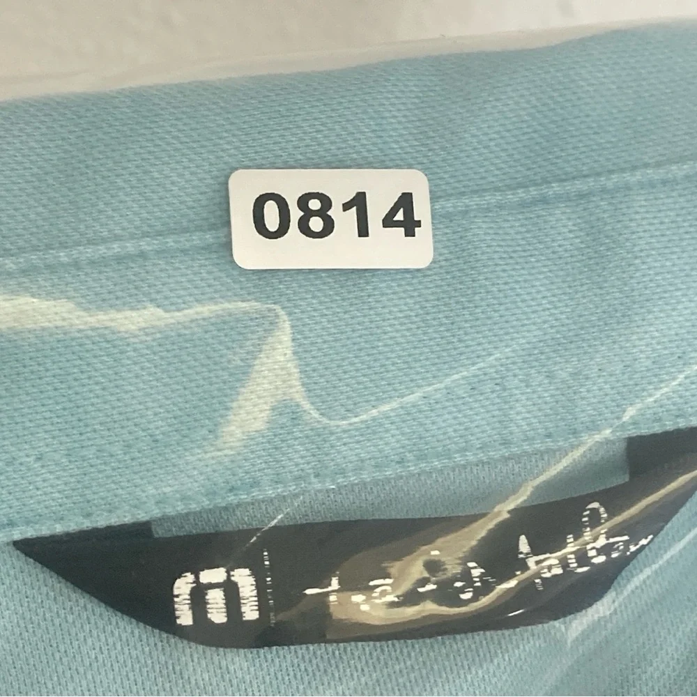 Travis Mathew Polo Shirt Mens Size XL Blue Even Money Golf City Outdoor - Picture 12 of 16